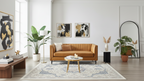 Tan Vegan Leather Channel Tufted Loveseat, 2-Seat